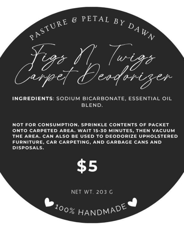 Figs n Twigs Carpet Deodorizer