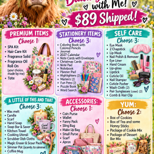 BUILD YOUR BOX WITH ME!!  $89 SHIPPED